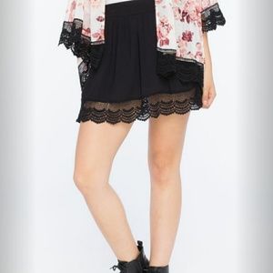 Full tilt skirt crochet trim